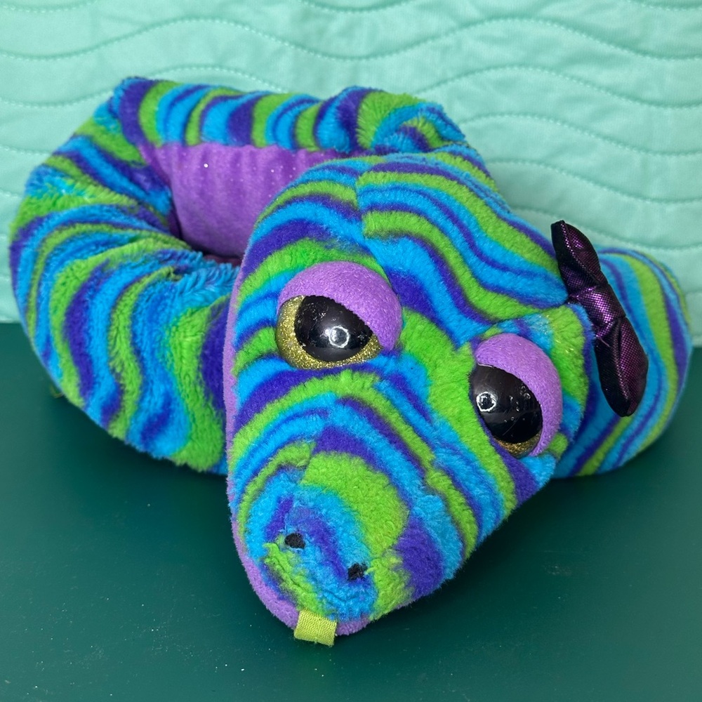 Wild Republic Sweet & Sassy striped snake plush toy